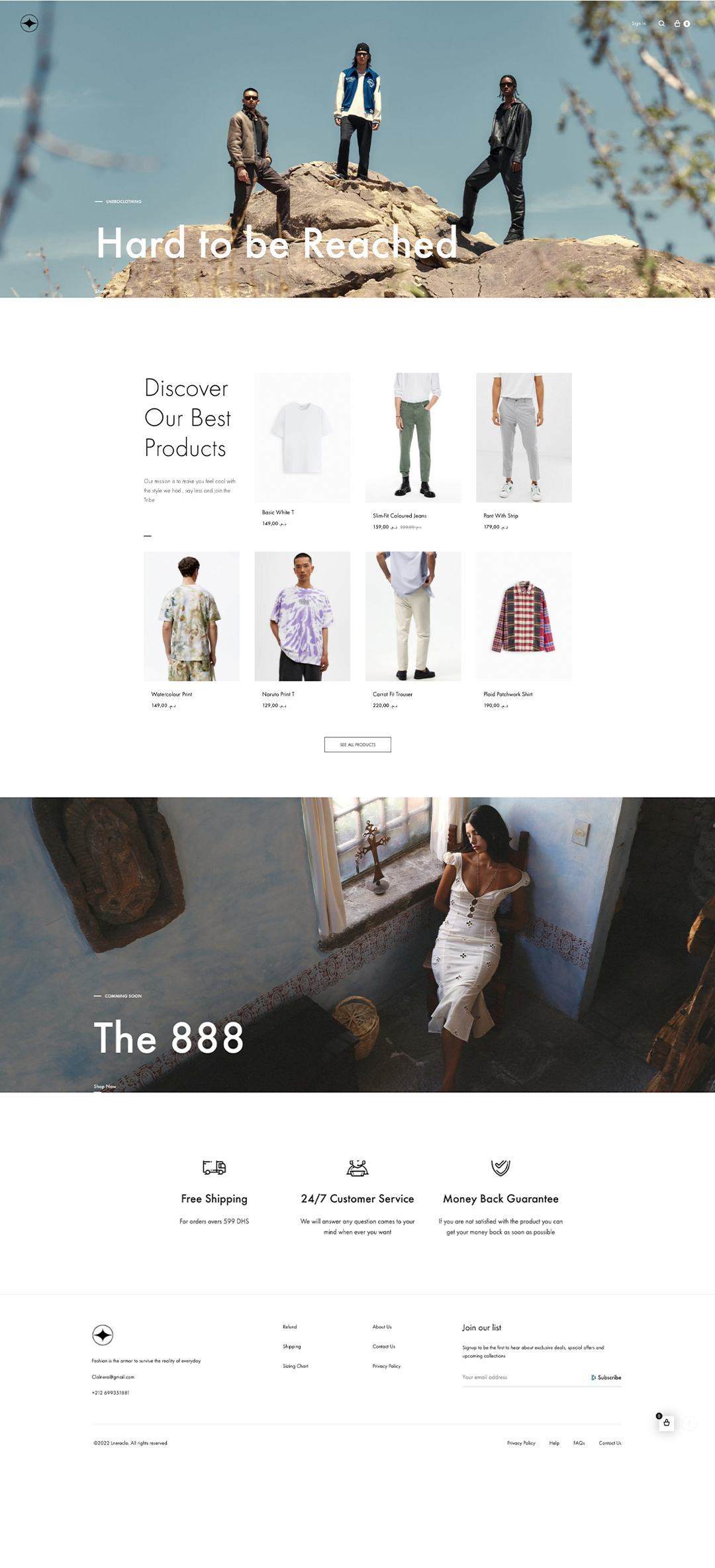 Landing page LNero