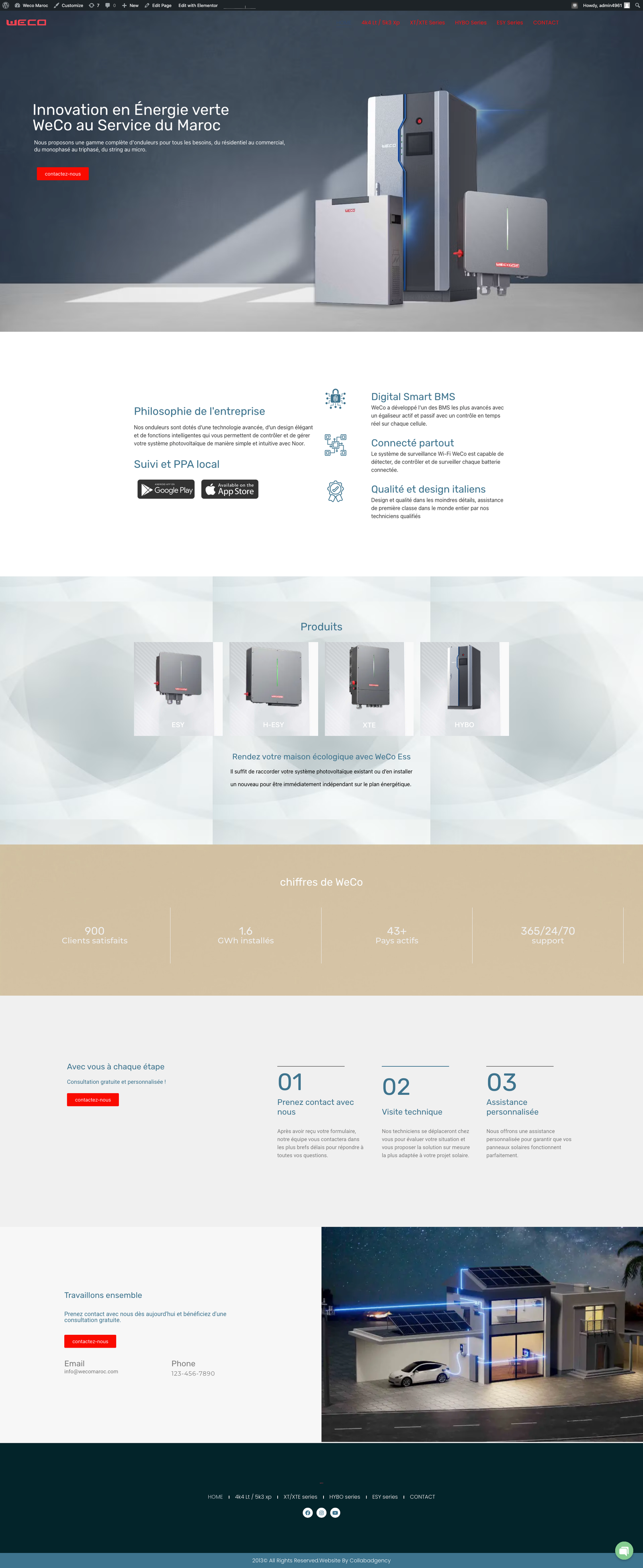 Site WeCo Maroc