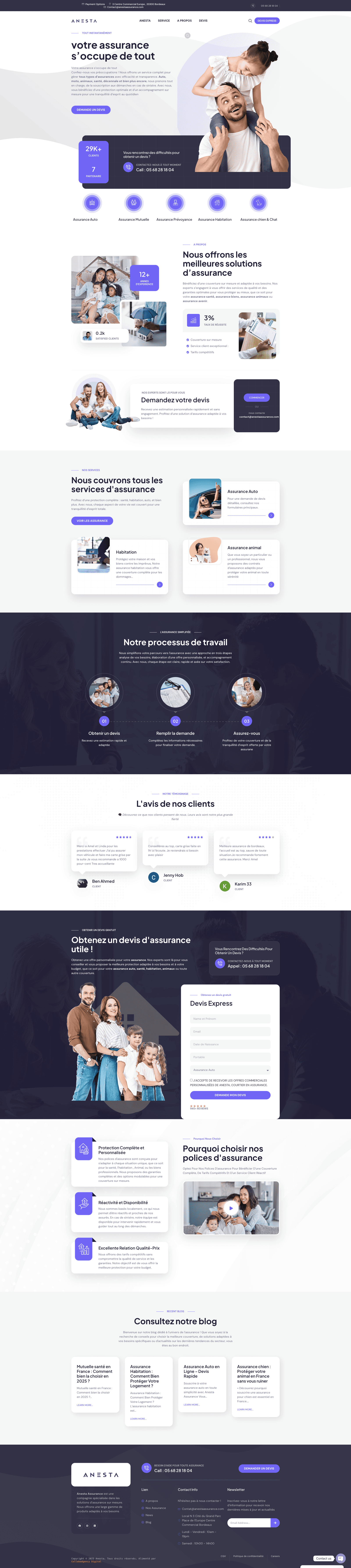 Site Anesta Assurance