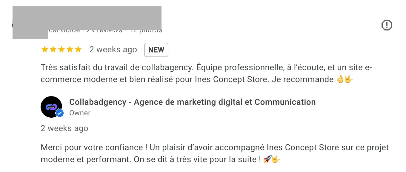 Témoignage WhatsApp client