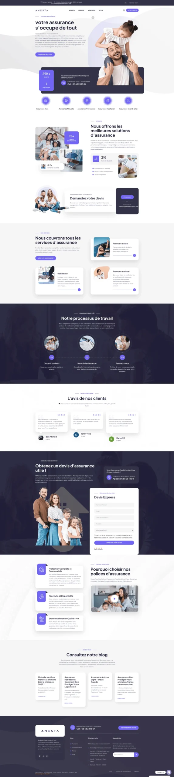 Site Anesta Assurance