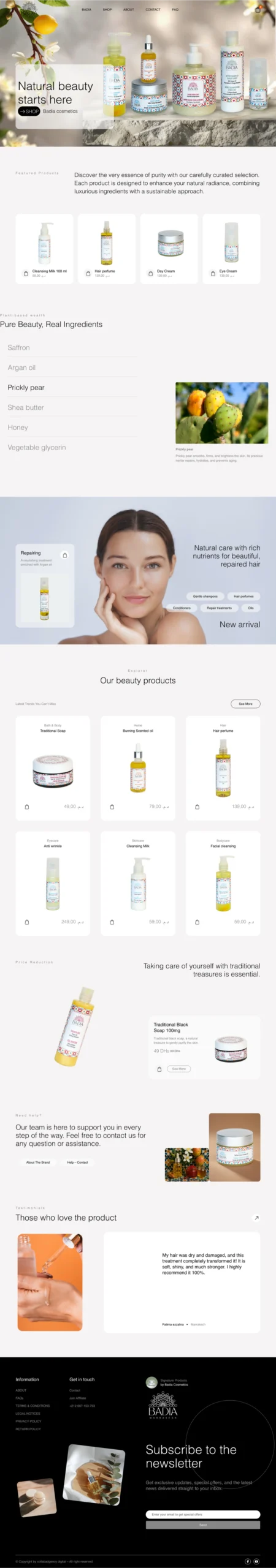Site Badia Cosmetics