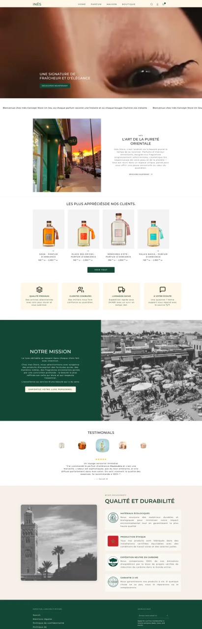Site Ines Concept Store