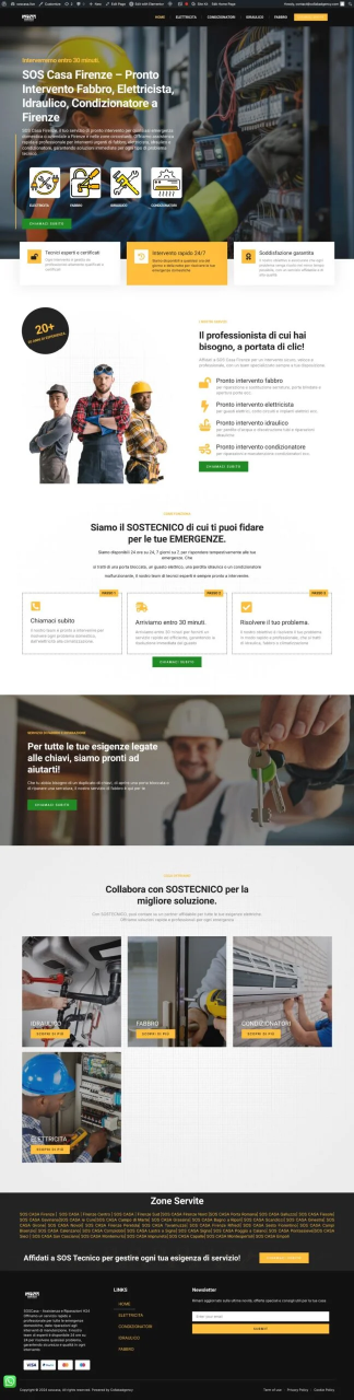 Création du site SOS Casa